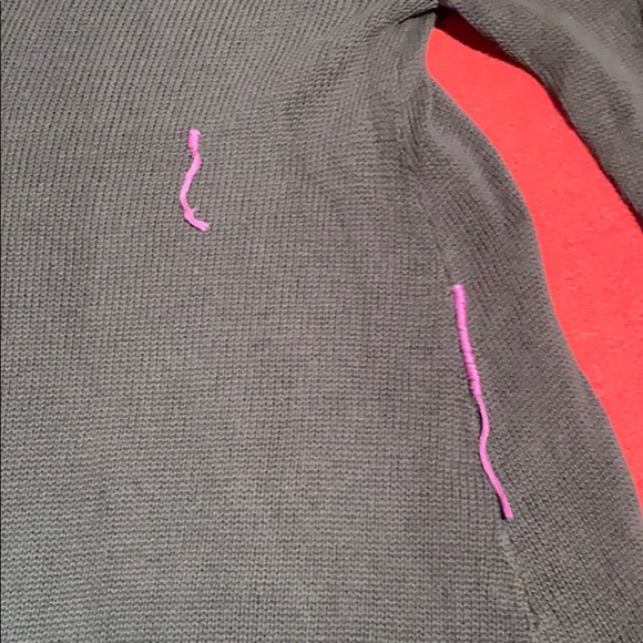 Long mock neck sweater - Picture 4 of 6